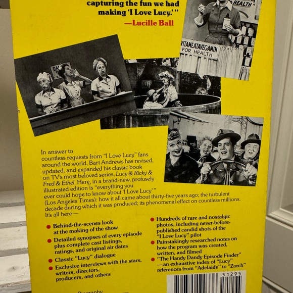 $5 bundled - The I Love Lucy Book paperback - Picture 3 of 7